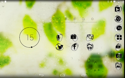 Rain Atom theme