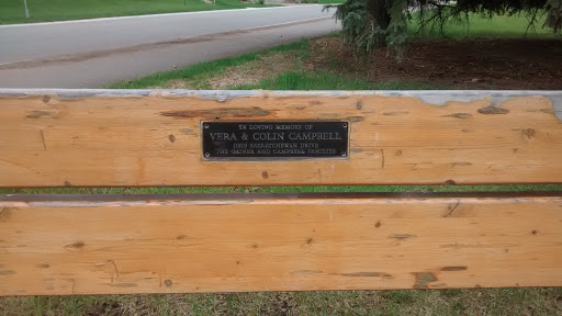 Vera And Colin Campbell Memorial Bench
