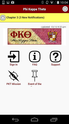 Phi Kappa Theta Achieve