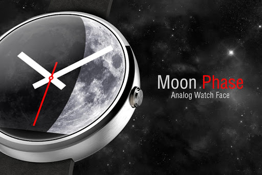 Moon Phase - Analog Watch Face