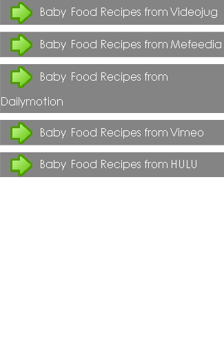 Baby Food Recipes Guide