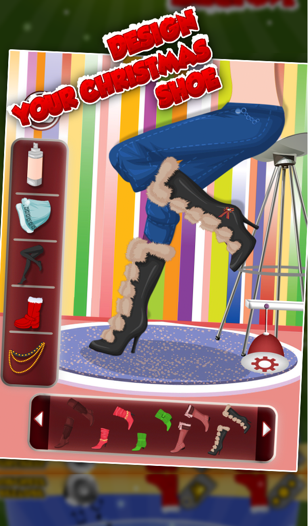 Design Your Christmas Shoe Screen 3