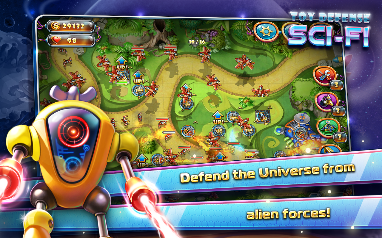 Toy Defense 4: Sci-Fi - screenshot