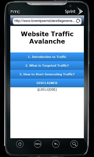 Website Traffic Avalanche