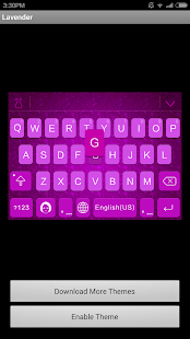 Lastest Lavender iKeyboard Theme APK
