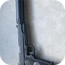 Handgun Sound Silent Shoots mobile app icon