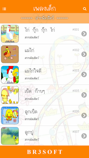 เพลงเด็ก เพลงอนุบาล ก.ไก่ abc