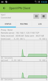 OpenVPN Client Screenshot