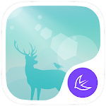 Cover Image of Download Deer in the forest theme 1.0.0 APK
