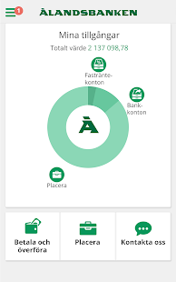 Ålandsbanken Mobilbank - SE Screenshots 0