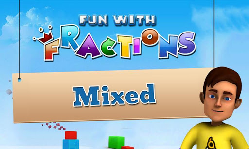 Math Fun with Fractions: Mixed