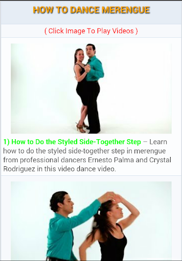 How to Dance Merengue