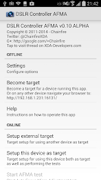 DSLR Controller AFMA poster 1