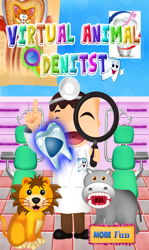ペット歯科医の動物のゲーム