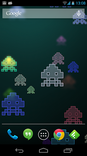Space Invaders Live Wallpaper