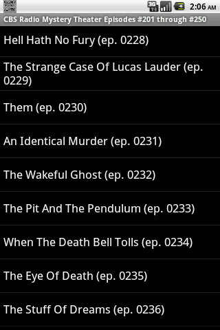 【免費音樂App】CBS Radio Mystery Theater V.05-APP點子