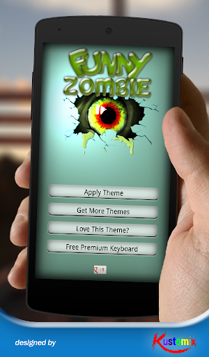 Funny Zombie Keyboard