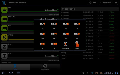 Tablet Timer & Stopwatch Pro poster 4