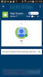 Lastest Quiz Me: US States APK