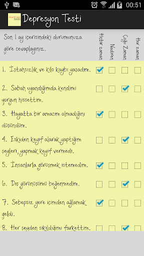 【免費健康App】Depresyon Testi-APP點子