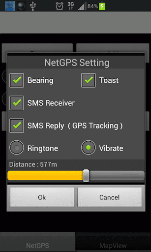 NetGPS - GPS Notifications