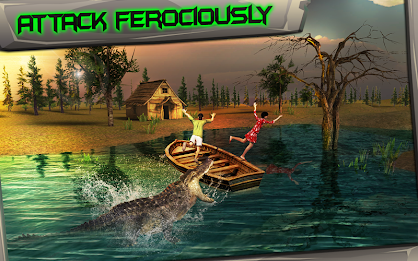 Swamp Crocodile Simulator 3D poster 7