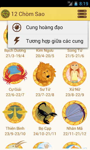 【免費娛樂App】12 Chòm Sao, 12 Cung Hoàng Đạo-APP點子