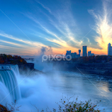 Niagara Falls skyline by Tom Davidson -  