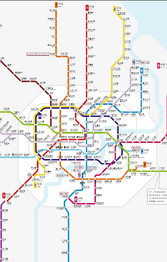 上海地鐵路線圖