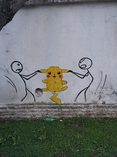 Pikachu Graffiti