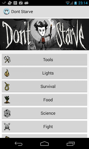 Don't Starve Crafting Guide