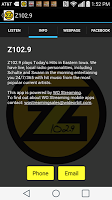 Z102.9 Radio APK Gambar Screenshot #2