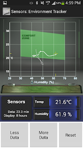 Sensors: Temp and Humidity screenshot 3