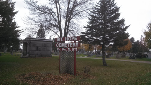 Mt. Hope Cemetery Sign