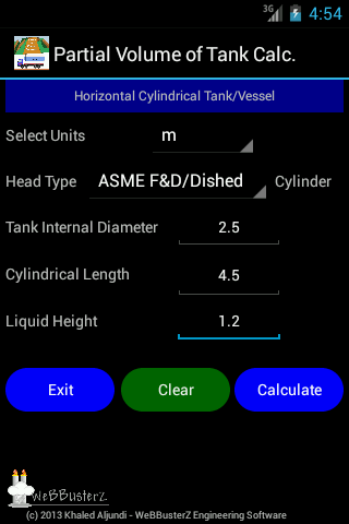 Volume of Tank Calculator Free