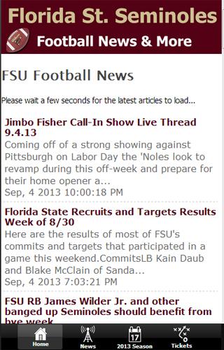 【免費運動App】FSU Football News-APP點子