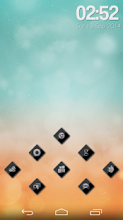 How to install VM12 Black Diamond Icons 2.05 mod apk for pc