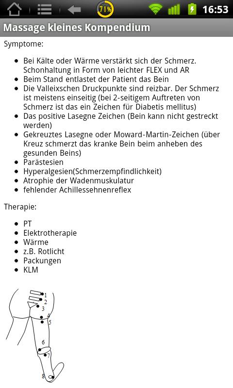 Physiokompendium Massage Screen 2