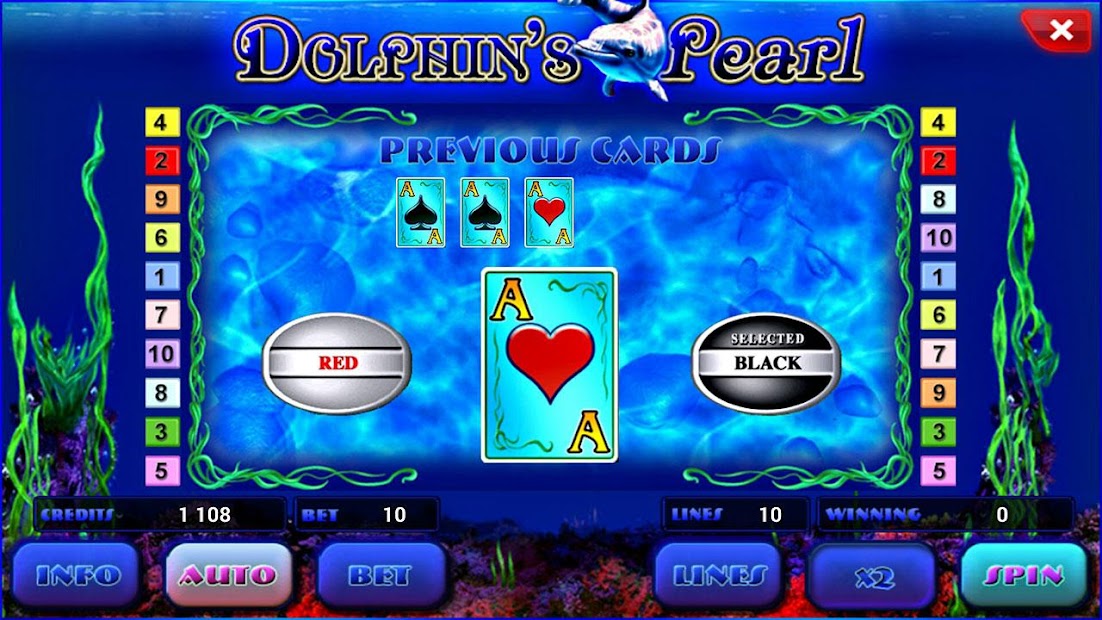 dolphins pearl описание игрового автомата