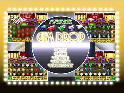 SuperReel Gem Drop™ FREE Slots