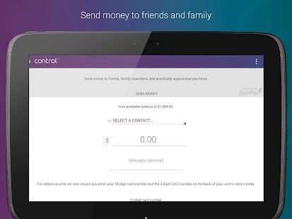 My Control Card Mobile Banking Screenshots 10