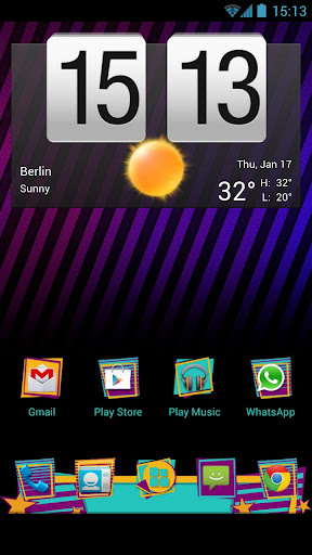 80`s Theme 4 Apex Launcher