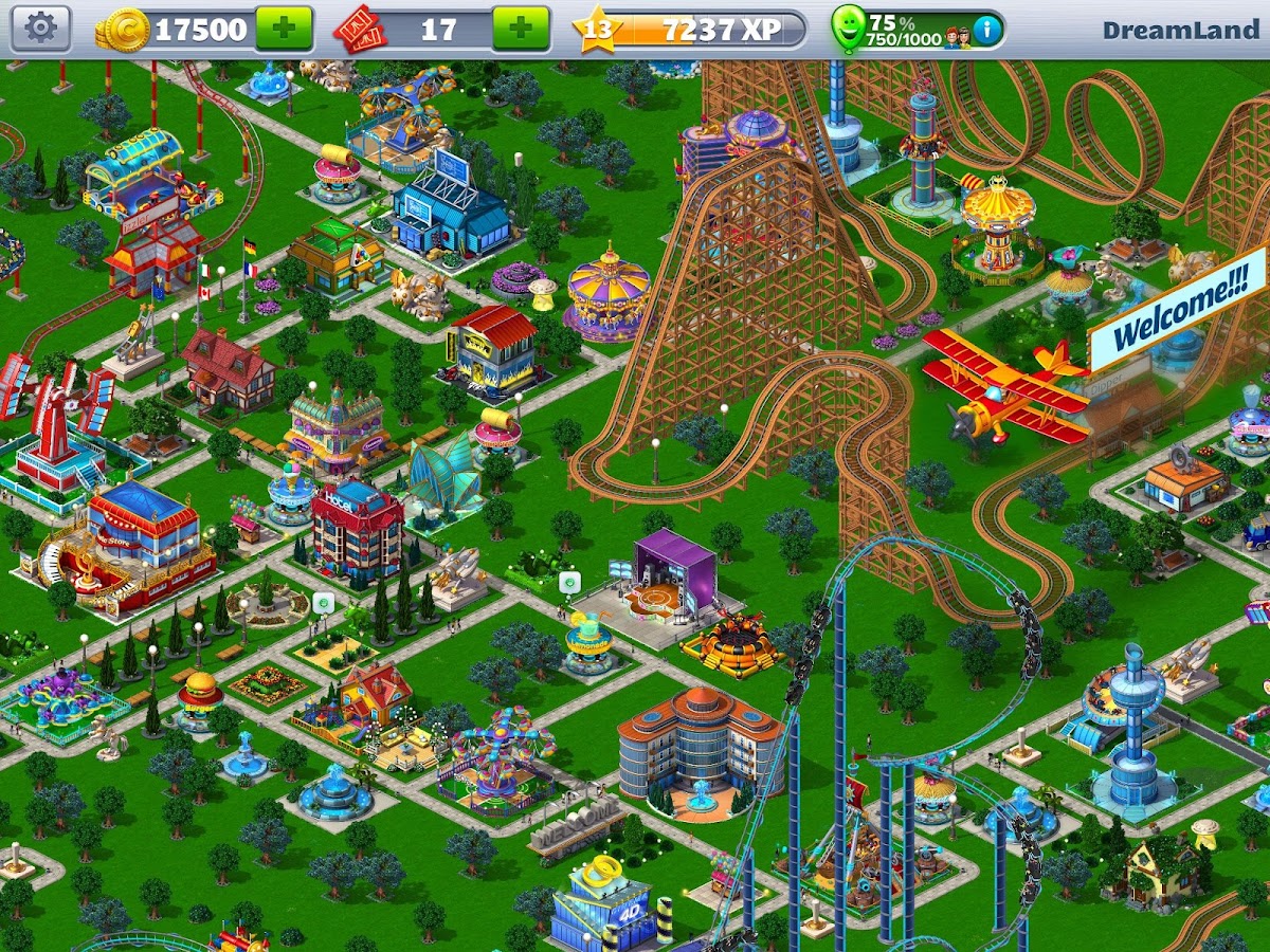    RollerCoaster Tycoon® 4 Mobile- screenshot  