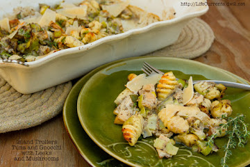 Gnocchi with Mushrooms and Tuna