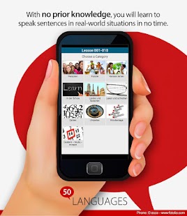 Learn 50 languages - screenshot thumbnail