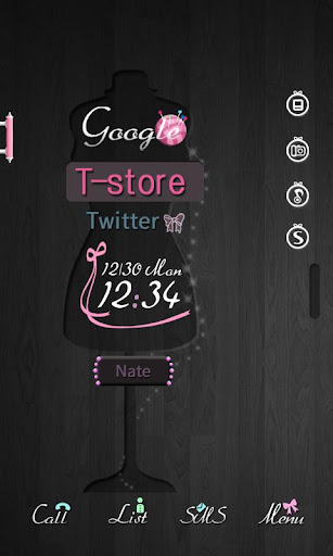 CUKI Theme Black AND Pink