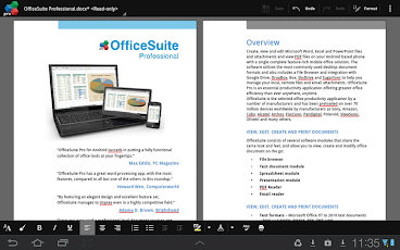 OfficeSuite Pro 7 (PDF & HD) - Android Mobile Analytics and App Store Data