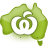 Aussie Woolies&Coles logo