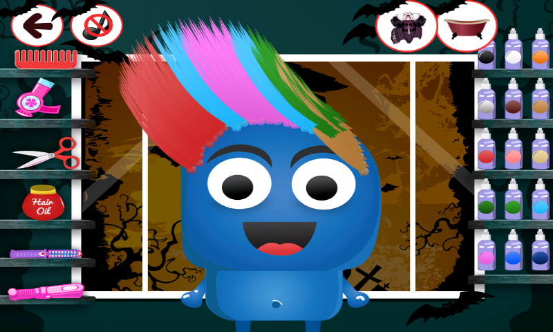 Monster Hair Salon Screen 2