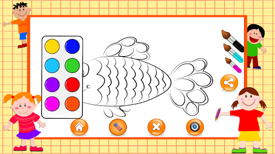 Lastest Color Paradise of Ocean Fish APK for PC